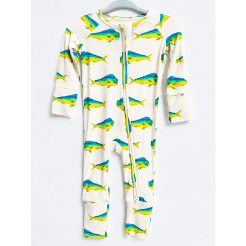 Lowtide Lobster - Bamboo Zippy Sleeper Pajamas - Ready to Ship – Bub & Tide