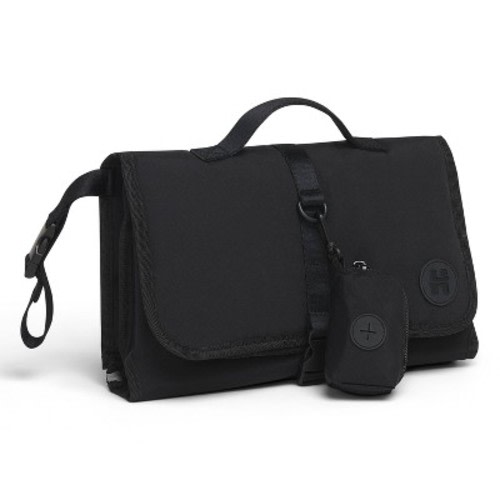Huggies Portable Changing Station with Change and Toss Dispenser - Black