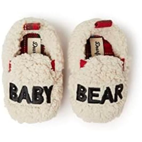 Dearfoams Baby & Kids' Bear Matching Family Slipper Christmas Gifts