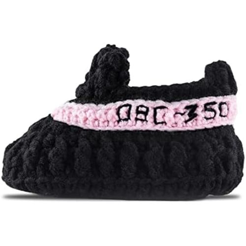 Diaper Book Club Baby Sneakers Crochet Hypebeast Shoes for Toddler Sneakerheads, Soft Booties for Boys & Girls, Designer Kids Fashion, Breathable & Comfortable Children's Kicks