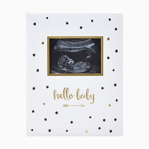 Pearhead Hello Baby Baby Book - White