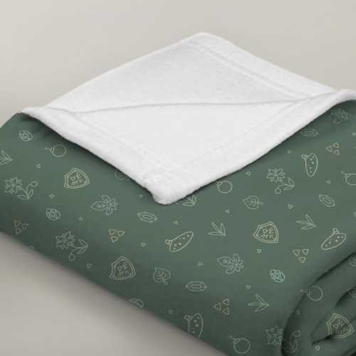Hero of Time Soft Fleece Baby Blanket