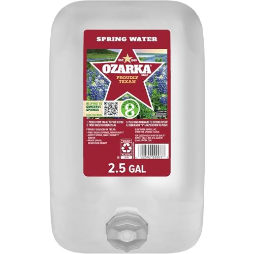 Ozarka Texas Spring Water Bottles - 320 Fl Oz
