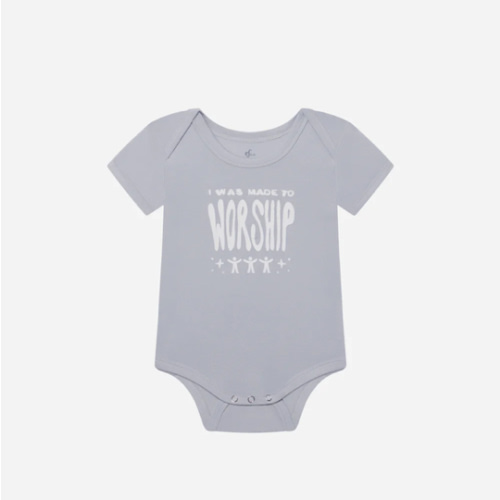 Made To Worship Onesie | Christian Baby Clothing | Elevated Faith