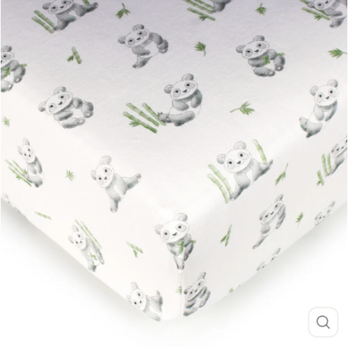 Baby Panda | Organic Crib Sheets – L'ovedbaby