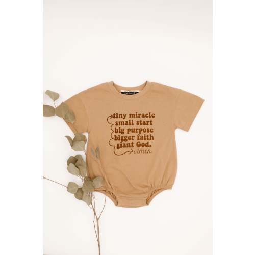 Tiny Miracle Bubble Bodysuit – OUR HOUSE ABOVE