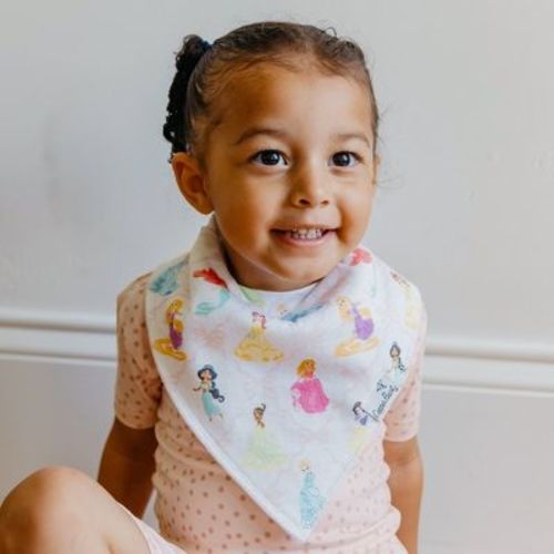 Copper Pearl | Disney Princess Bandana Bib Set