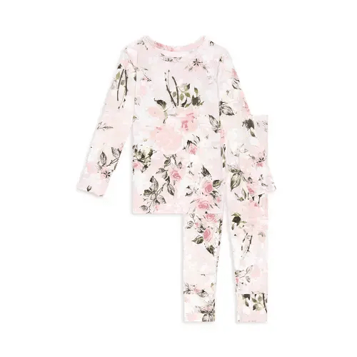 Girls' Long Sleeve Basic Pajama Set - Baby, Little Kid