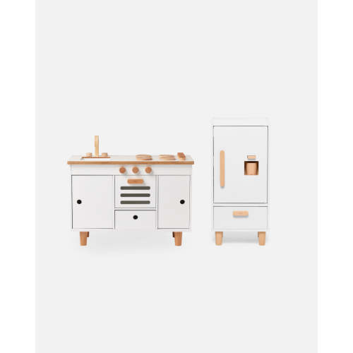 The Play Kitchen + Fridge