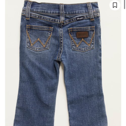Wrangler Infant Boys' Medium Wash Country Boy Bootcut Denim Jeans