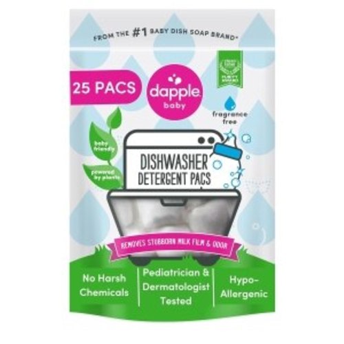 Dapple® Baby Dishwasher Detergent Pods, Fragrance Free - 25 Pods
