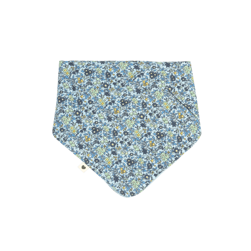 BIBS x LIBERTY Bandana Bib - Chamomile Lawn Baby Blue