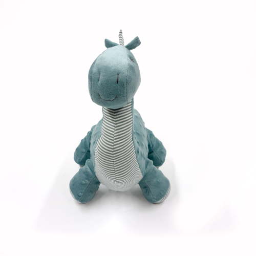 Manhattan Kids Soft Plush Dinosaur Stuffed Animal Toy | Leo the Brontosaurus | Cuddly Dinosaur Plush Doll | Cute Gift for Kids & Babies | Huggable Nursery Decor | Adorable Baby Shower Present