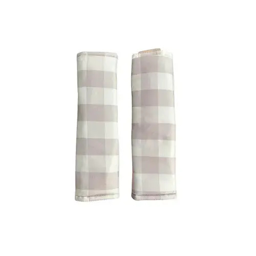 Bambella Harness Covers Blush Gingham | Baby Bunting AU
