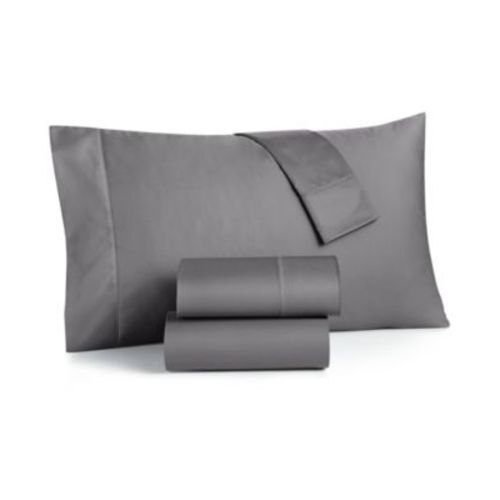 Solid 550 Thread Count 100% Cotton Sheet Sets, Exclusively at Macy’s