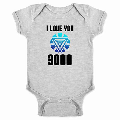 Pop Threads I Love You 3000 Gift For Dad Superhero Infant Baby Boy Girl Bodysuit