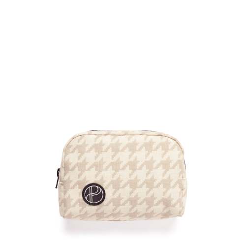 Portier - Essentials Pouch - Neutral Houndstooth