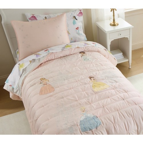 Disney Princess Castles Quilt & Shams