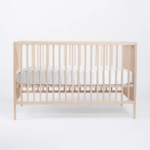 Organic Silver Ion Silk Crib Fitted Sheet