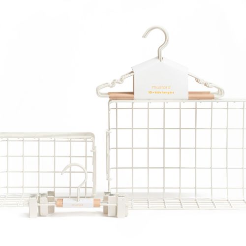Mustard Made Top Hangers (Set of 10)