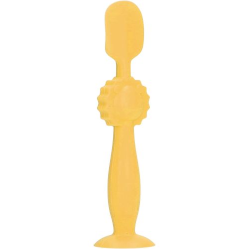 Baby Diaper Cream Spatula, Silicone Applicator for Diaper Cream with Cleaning Alcohol Pads, Stand for Babies, Newborn (Yellow