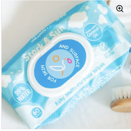 Stork & Sun PFAS-Free Baby Wipes — 6 Pack (360ct) | – Stork and Sun