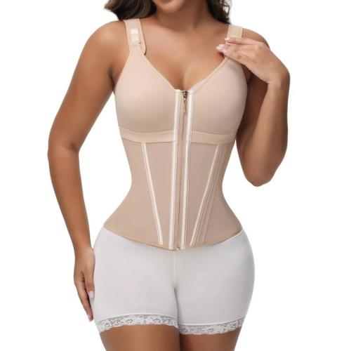 SHAPSHE Waist Shapewear for Women with Bra Tummy Control Girdle Workout Shapewear with Adjustable Shoulder Strap