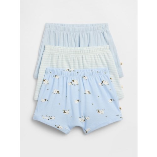 Baby Pull-On Shorts (3-Pack)