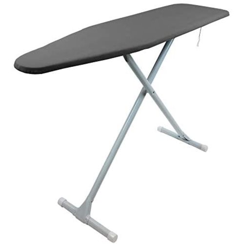 Homz T-Leg Ironing Board, Charcoal Gray