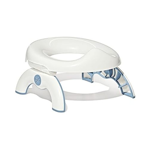 OXO Tot 2-in-1 Go Portable Potty with Travel Bag, Travel Potty Seat for Toddler - Dusk