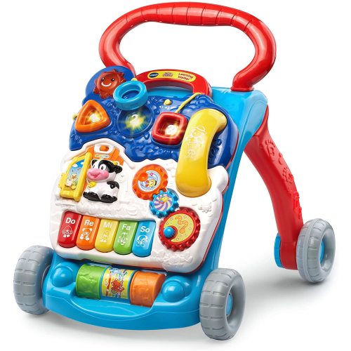 VTech Sit-To-Stand Learning Walker (Frustration Free Packaging), Blue Blue Walker