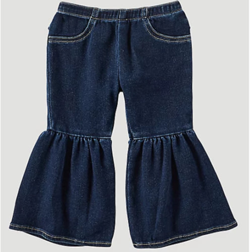 Little Girl's Ruffle Leg Flare Jean - Wrangler