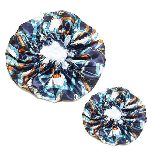 Mommy and Me Adjustable Reversible Satin Bonnet - Soft Life