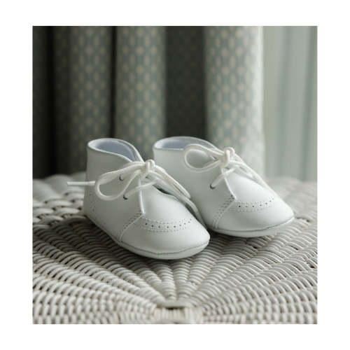 L'Amour Infant Benny Leather Brogue Oxford Crib Shoe – L'Amour Shoes