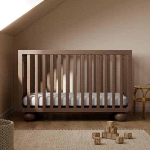 Storkcraft Amalfi 5-in-1 Convertible Crib with Guardrail