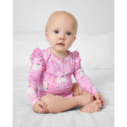 Unicorn Dance Flutter Bodysuit | Little Sleepies