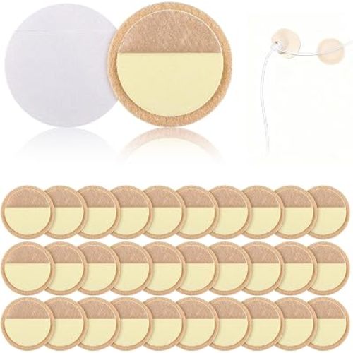 Nuanchu 30 Pair Gentle Adhesive Grip Fixation Cannula Skin Adhesive Pads