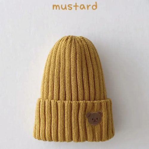 Bear Patch Beanie