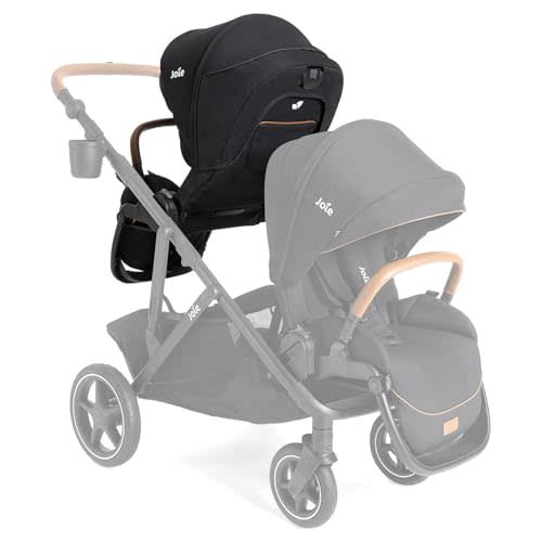 Chive Sibling Seat for Chive All-in-One Convertible Single-to-Double Modular Stroller with 20+ Customizable Modes, Suspension & All-Terrain Wheels, Expandable UPF 50+ Canopy (Shale)