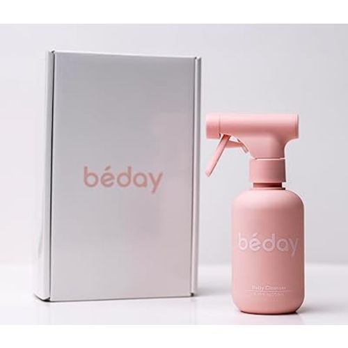Beday - The Baby Bidet, Gentle No-Rinse Baby Cleansing Spray for Cleaner Diaper Changes, Less Friction & Irritation - Artifical Fragrance free, Alcohol Free - 8.5 oz (Blush)
