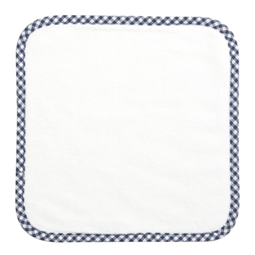 Gingham Baby Wash Cloths- Navy | Pottery Barn Kids