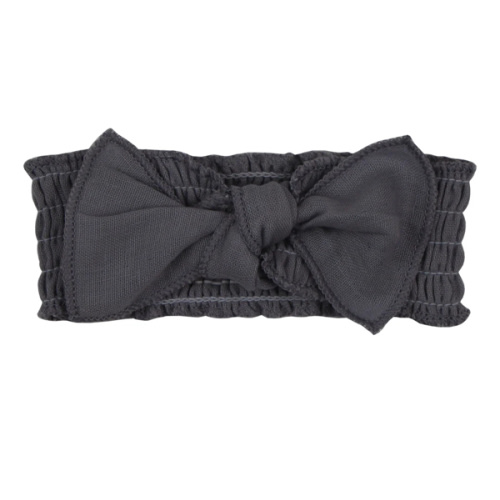 Chia Seed | Organic Muslin Smocked Headband – L'ovedbaby