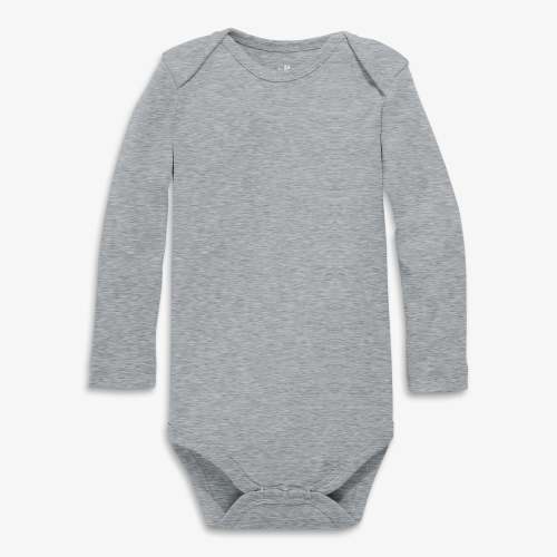 Clearance organic long sleeve babysuit | Primary.com