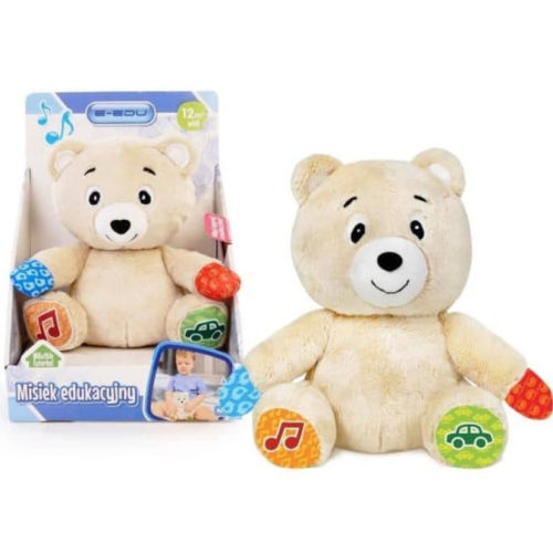 Interactive Plush Bear – Miś Pluszowy Interaktywny E-Edu by Artyk | MegaToyLandia