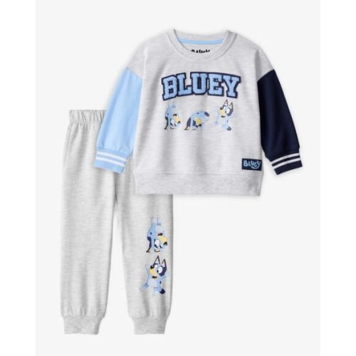 Baby Boy 2-Piece Bluey French Terry Sweatshirt & Joggers Set - Grey - Carter's | Carter's