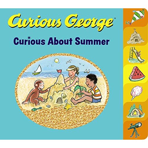 Curious George Curious About Summer Tabbed Board Book