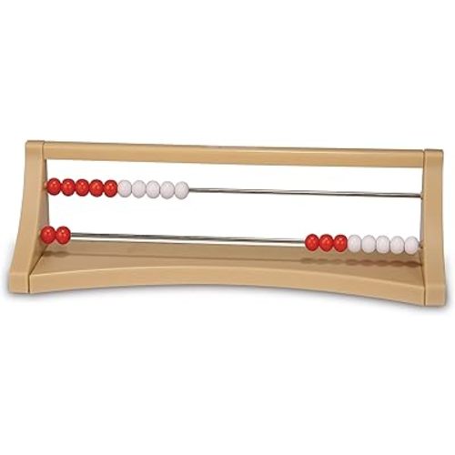 Learning Resources 2-Row Rekenrek Counting Frame, Early Math Skills, Addition/Subtraction, Ages 5+