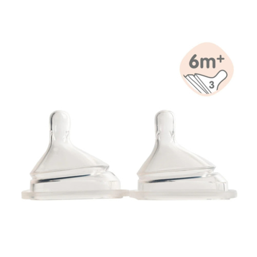 Hegen Nipple Fast Flow, 2-Pack (6 months and beyond)