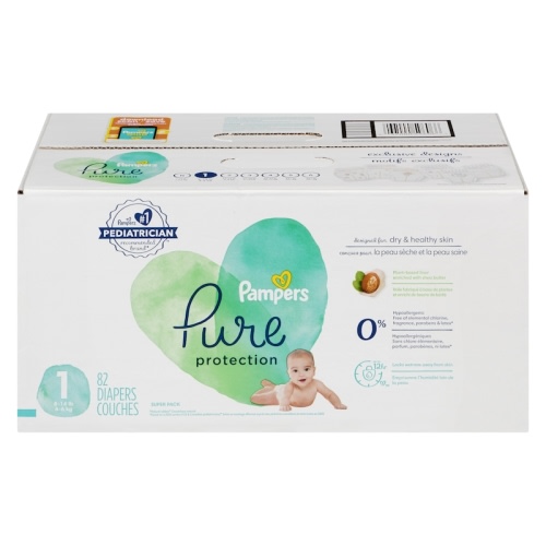 Pure Protection Diapers Size 1 82 Count