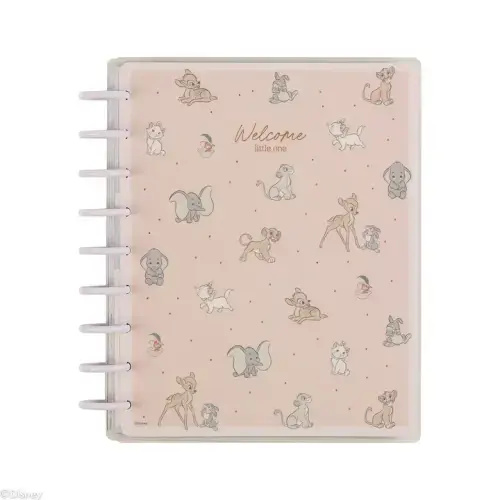 Undated Disney Welcome Little One Customizable Baby Planner - Classic Baby's First Year Layout - 12 Months